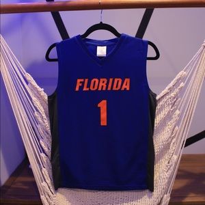 RIVALRY THREADS 91 GIRLS LARGE 12/14 FLORIDA GATORS BASKETBALL JERSEY